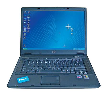 На ноутбуке HP Compaq nx8220 мигает экран